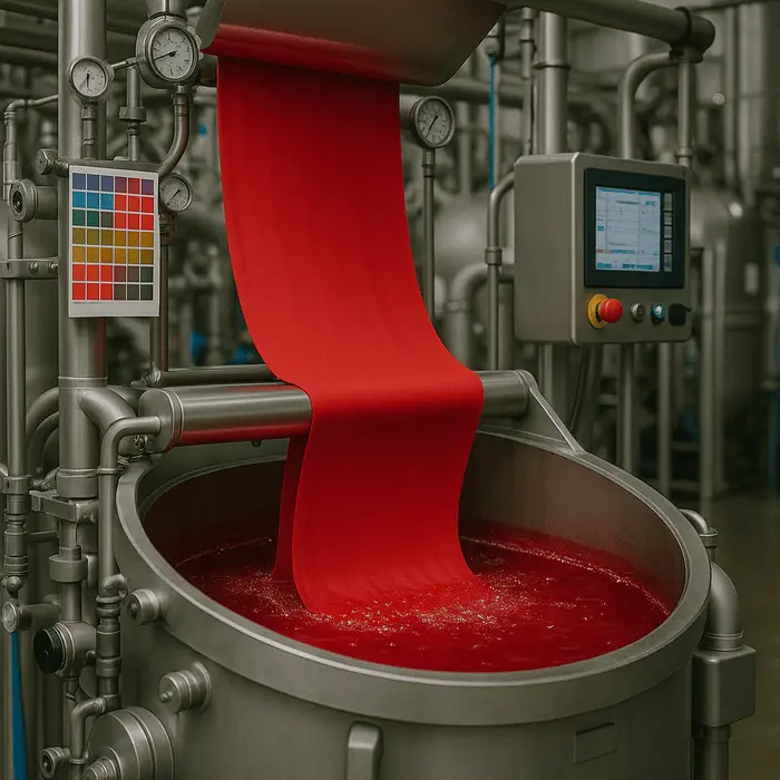 Dyeing and finishing