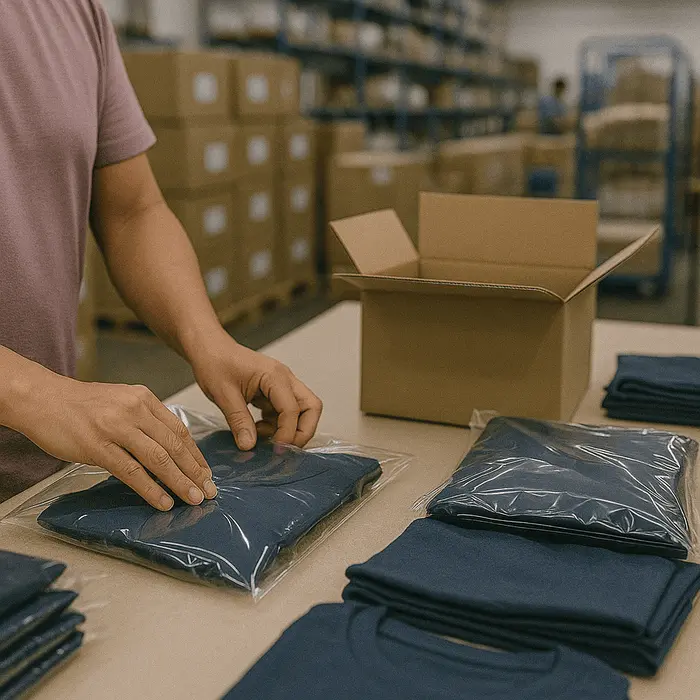 Packing and shipping