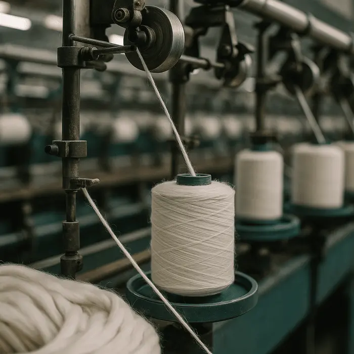 Spinning: yarn production